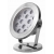 Reflektor podwodny LED  PHJ-SL170 12 / 18 Watt dowolny kolor + RGB  stal nierdz.